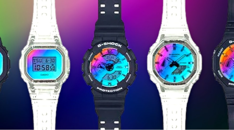 G-Shock Iridescent Midsummer Colour Series G-Shock Iridescent Midsummer Colour Series
