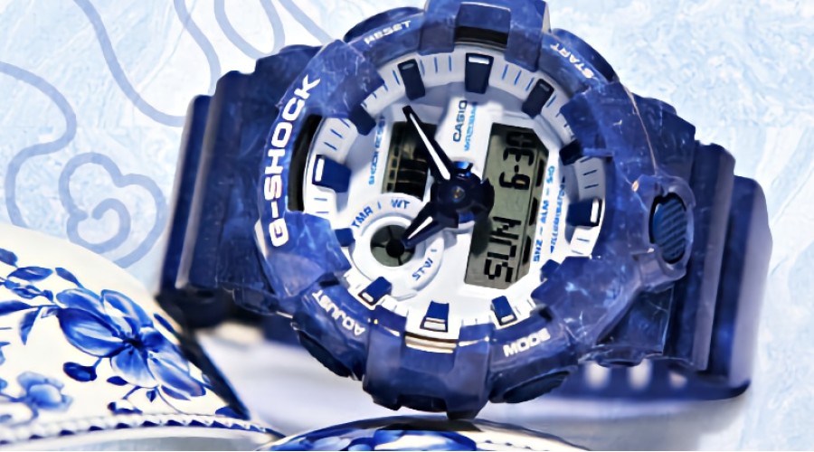 Chinese Inspired Porcelain G-Shock Watch Series
