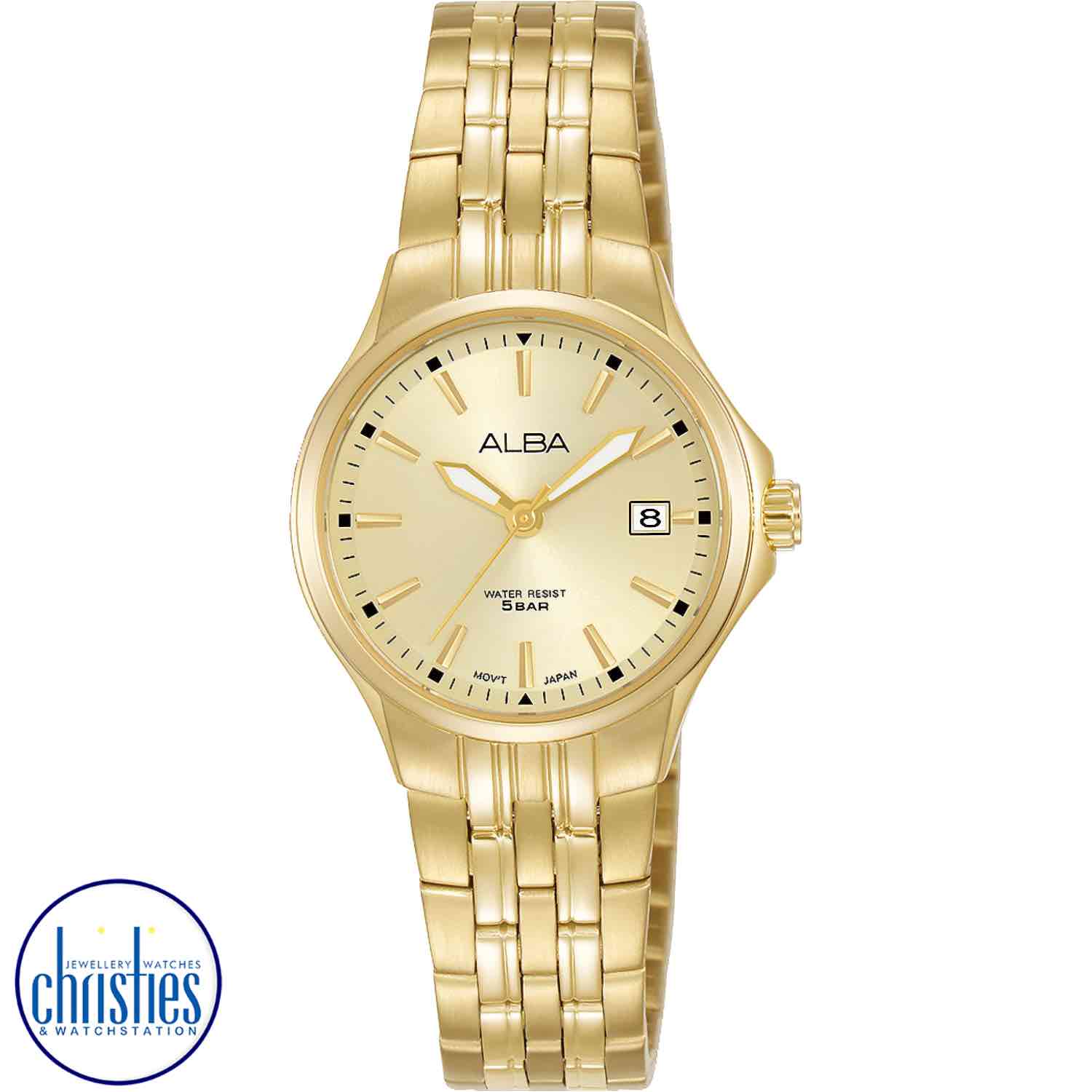 AH7Y64X1 ALBA Prestige Ladies Gold Watch ALBA watch original price