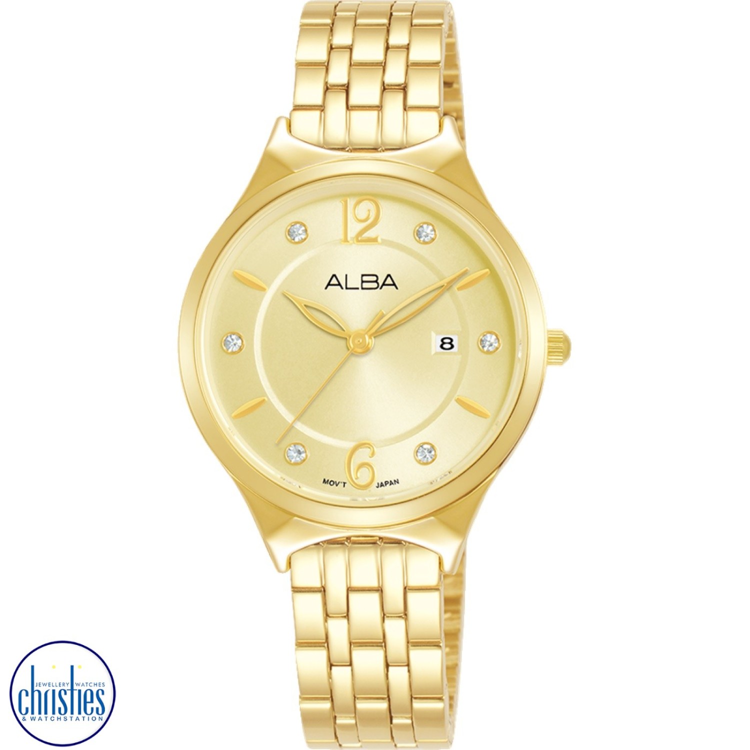 AH7AQ8X  ALBA Ladies Fashion Watch ALBA watch original price