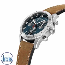 Alpina Startimer Pilot Quartz Chronograph Big Date Petroleum Blue AL-372NW4S26 Alpina Startimer Pilot Quartz Chronograph Big Date Petroleum Blue AL-372NW4S26