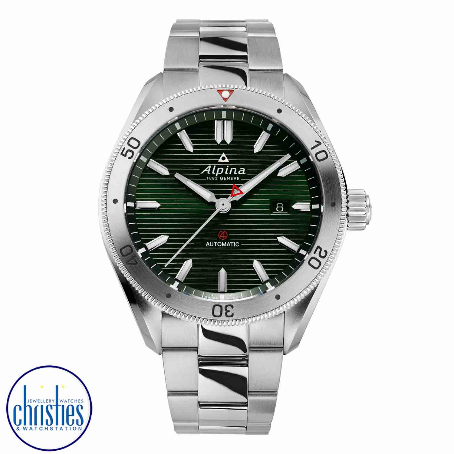 Alpina Alpiner 4 Automatic AL-525GR5AQ6B Alpina Alpiner 4 Automatic AL-525GR5AQ6B. From the very beginning, as far back as 1883, Alpina has been associated with horological innovation.