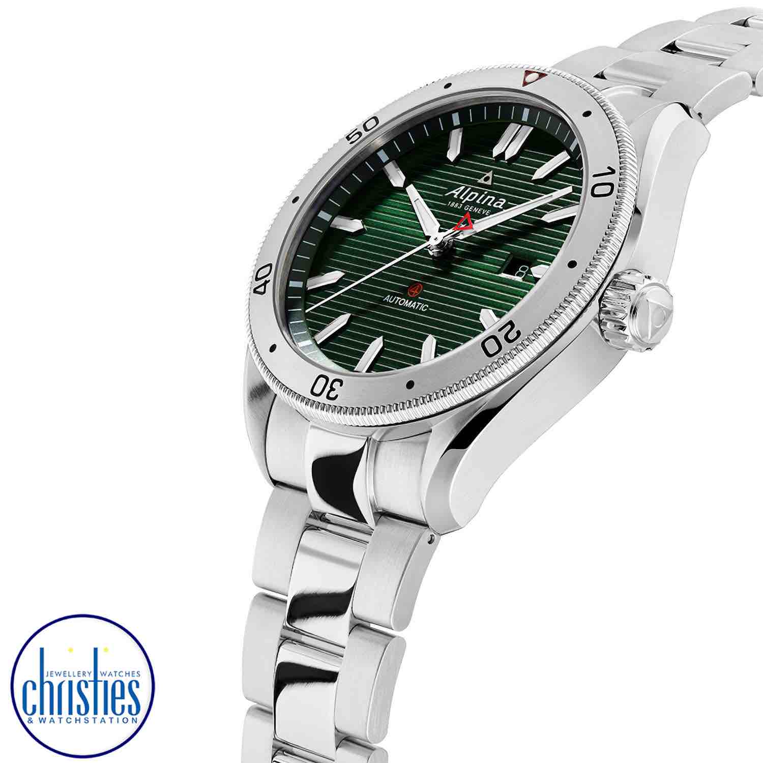 Alpina Alpiner 4 Automatic AL-525GR5AQ6B Alpina Alpiner 4 Automatic AL-525GR5AQ6B. From the very beginning, as far back as 1883, Alpina has been associated with horological innovation.