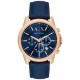 AX1723 A|X Armani Exchange Chronograph Blue Leather Strap Blue Dial Watch – Armani Exchange NZ- Location Auckland - Free Delivery - Afterpay and Zip the easy way to pay AX1723 A|X Armani Exchange Chronograph Blue Leather Strap Blue Dial Watch by Armani Exchange