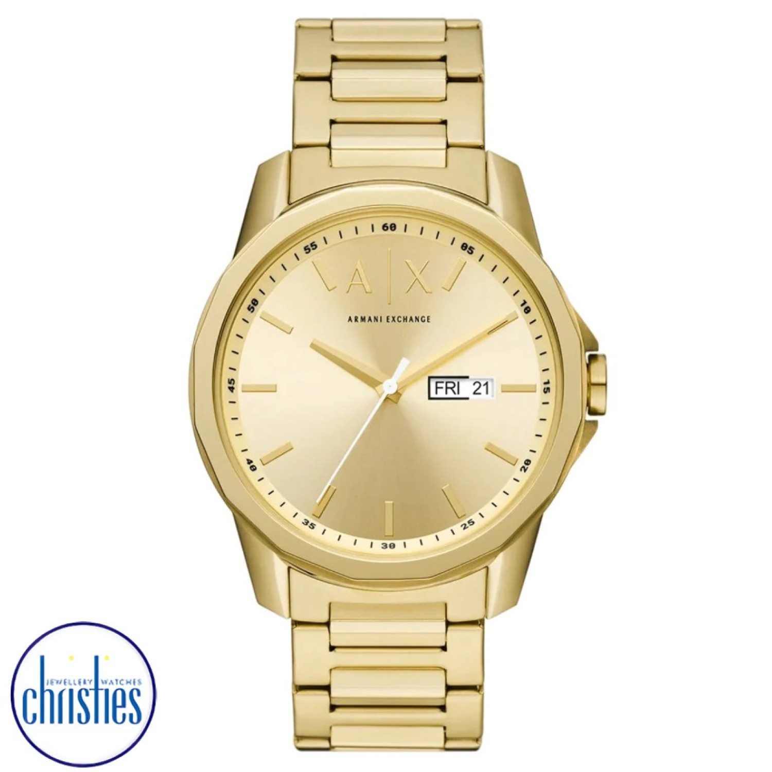 Christies Jewellery - AX17341 A|X Armani Exchange Cayde Gold-Tone Watch AX17341 Watches Auckland NZ AX17341 A|X Armani Exchange Cayde Gold-Tone Watch AX17341 Watches Auckland
