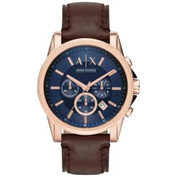 AX2508 A|X Armani Exchange Chronograph Blue Dial Watch