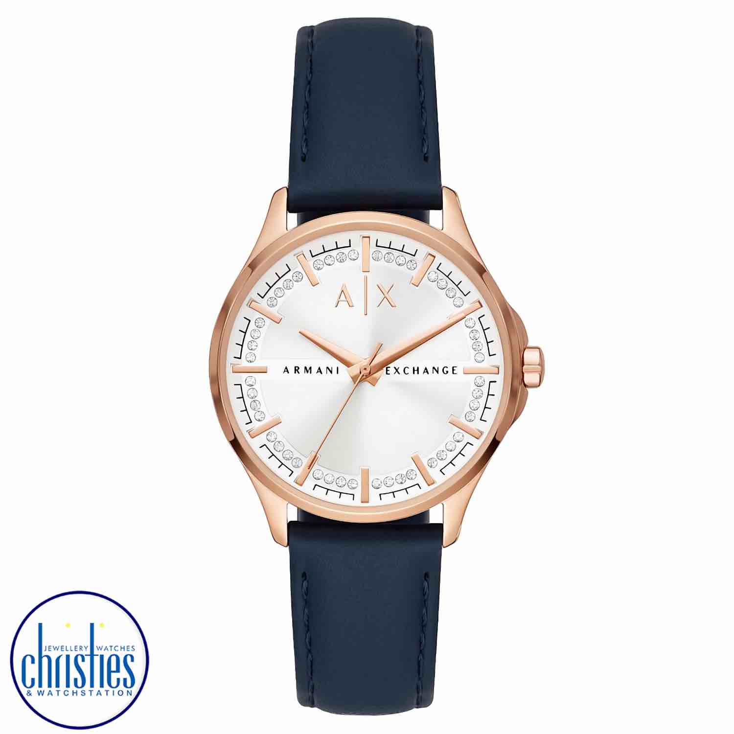 AX5260 A|X Armani Exchange Three-Hand Blue Leather Watch. AX5258 A|X Armani Exchange Three-Hand Blue Leather WatchAfterpay - Split your purchase into 4 instalments - Pay for your purchase over 4 instalments, due every two weeks.