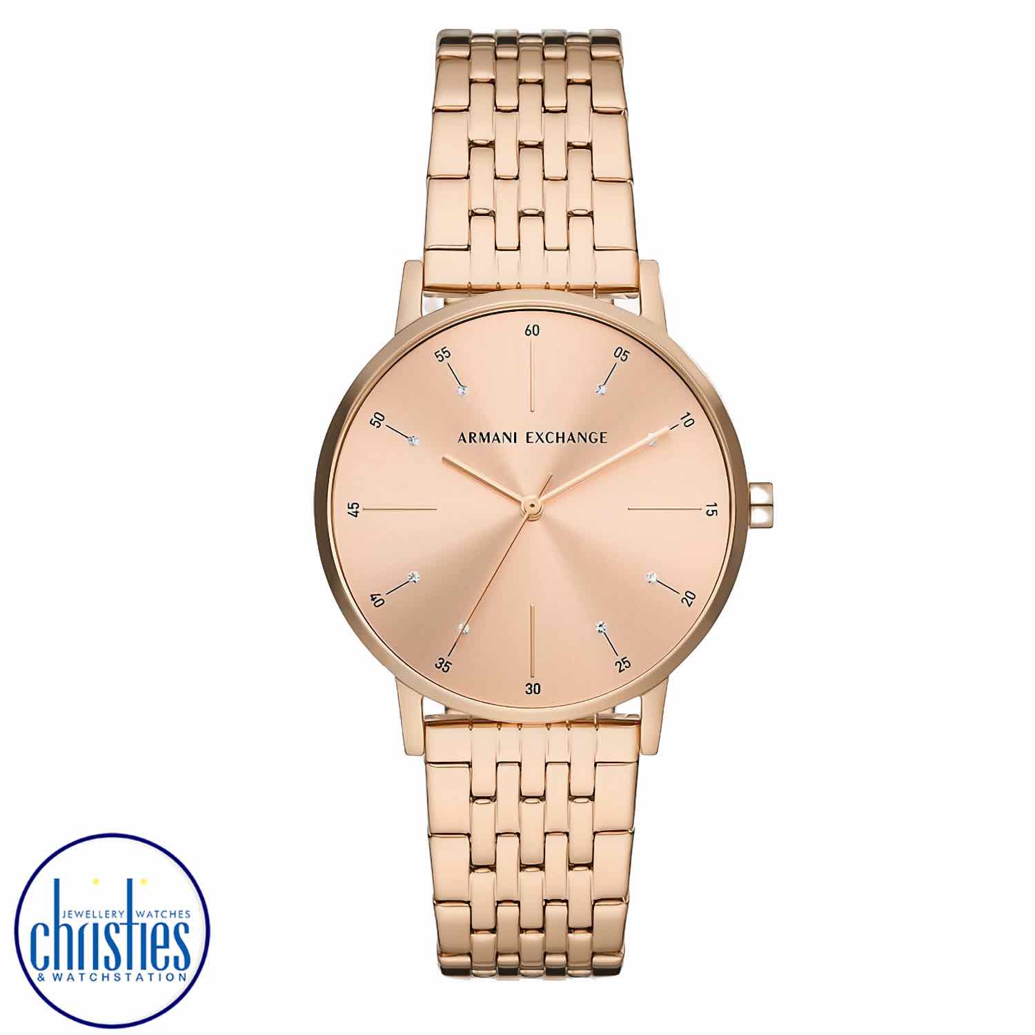 AX5581 A|X Armani Exchange Rose Gold Tone Watch. AX5581 A|X Armani Exchange Three-Hand Rose Gold Tone WatchAfterpay - Split your purchase into 4 instalments - Pay for your purchase over 4 instalments, due every two weeks.