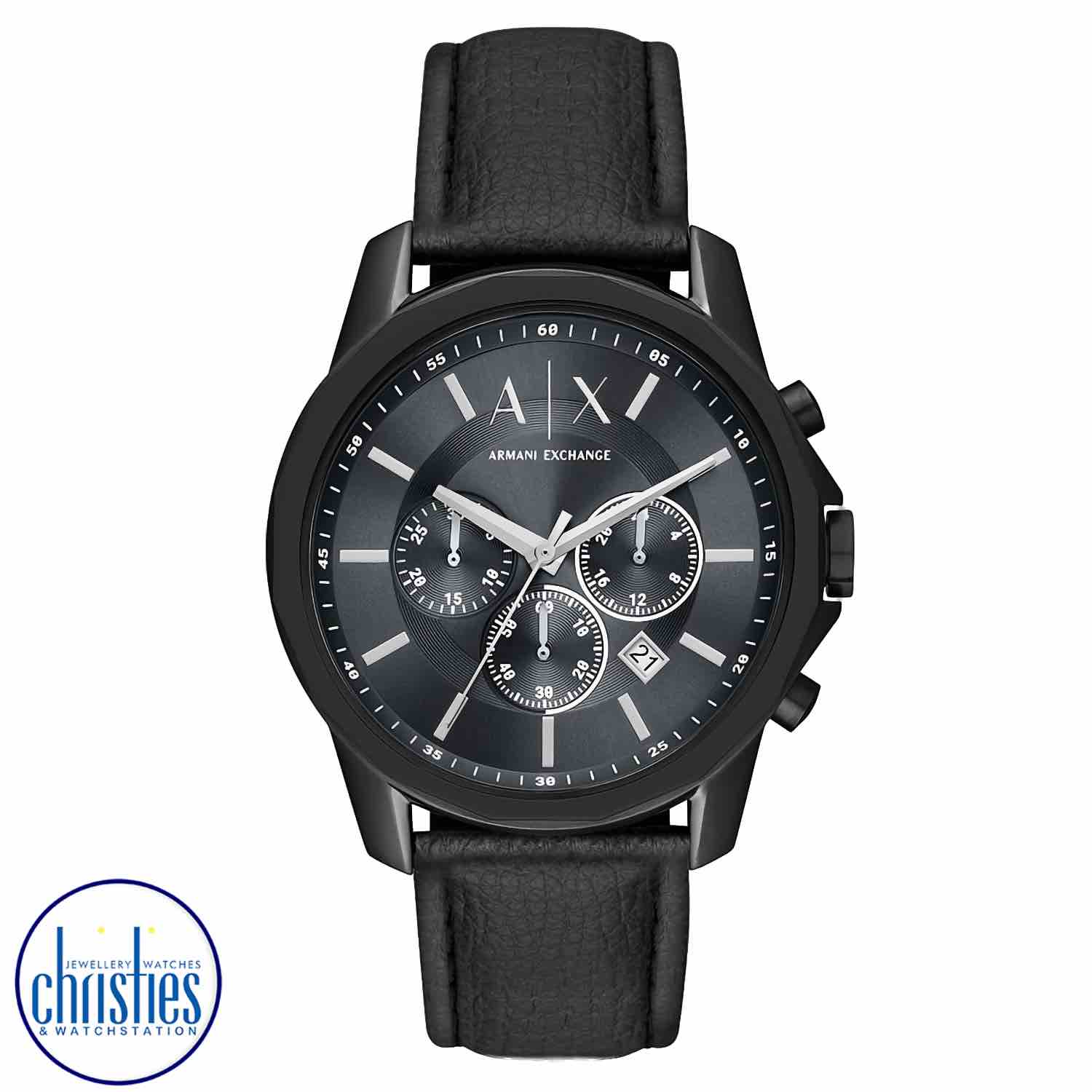 AX1724 A|X Armani Exchange Chronograph Black Leather Watch AX1724 A|X Armani Exchange Chronograph Black Leather Watch. AX1724 A|X Armani Exchange Chronograph Black Leather WatchLAYBUY - Pay it easy, in 6 weekly payments and have it now.