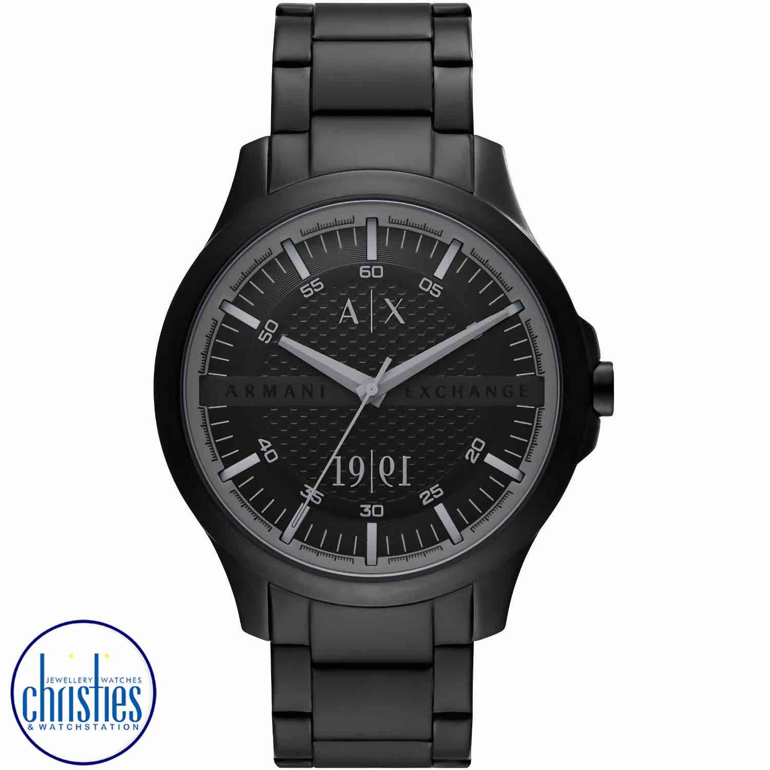 AX2434 A|X Armani Exchange Hampton Mens Stainless Steel Watch AX2434 A|X Armani Exchange Hampton Mens Stainless Steel Watch. AX2434 A|X Armani Exchange Hampton Mens Stainless Steel WatchAfterpay - Split your purchase into 4 instalments - Pay for your purchase over 4 instalments, due every two weeks.