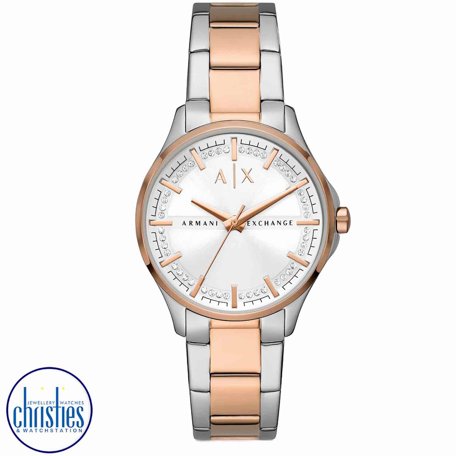 AX5258 A|X Armani Exchange Three-Hand Two-Tone Stainless Steel Watch. AX5258 A|X Armani Exchange Three-Hand Two-Tone Stainless Steel WatchAfterpay - Split your purchase into 4 instalments - Pay for your purchase over 4 instalments, due every two weeks.