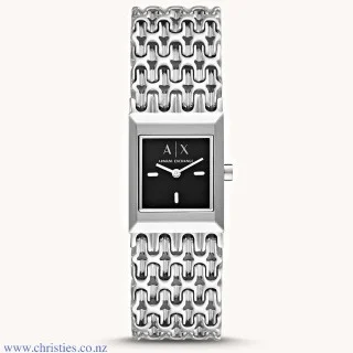 stainless steel armani exchange afterpay