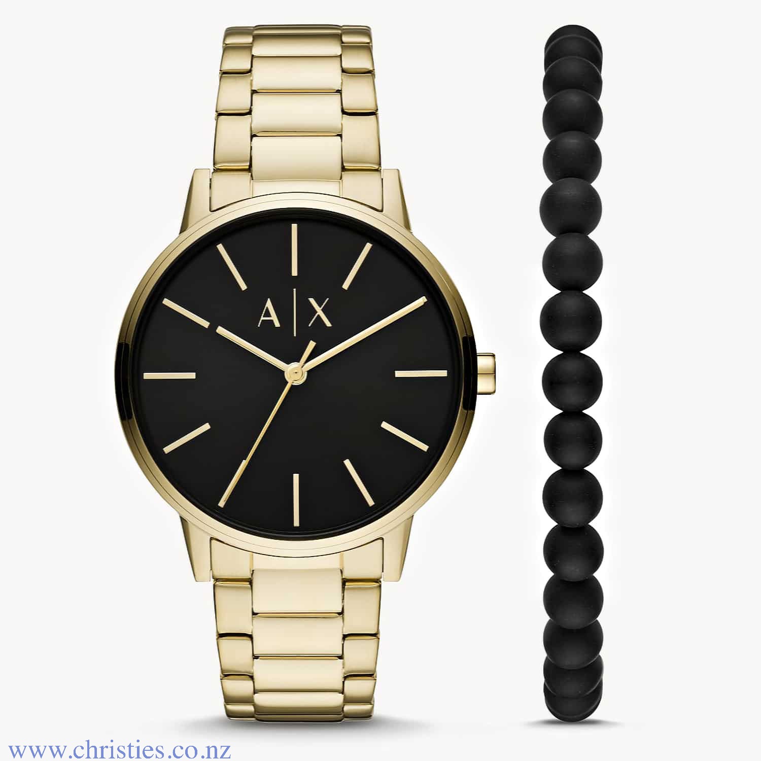 AX7119 A|X Armani Exchange Watch and Bracelet Gift Set AX7119 - Which watch is better Emporio Armani or Armani Exchange? AX7119 A|X Armani Exchange Watch and Bracelet Gift Set. AX7119 A|X Armani Exchange Watch and Bracelet Gift Set LAYBUY - Pay it easy, in 6 weekly payments and have it now. Only pay the price of your purchase, when you pay your instalments on time. A late