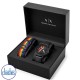 Christies Jewellery - AX7120 A|X Armani Exchange Cayde Rainbow Analog Watch Watches Auckland NZ AX7120 A|X Armani Exchange Cayde Rainbow Analog Watch AX7120 Armani Exchange NZ- Location Auckland - Free Delivery - Afterpay, Laybuy and Zip the easy way to pay