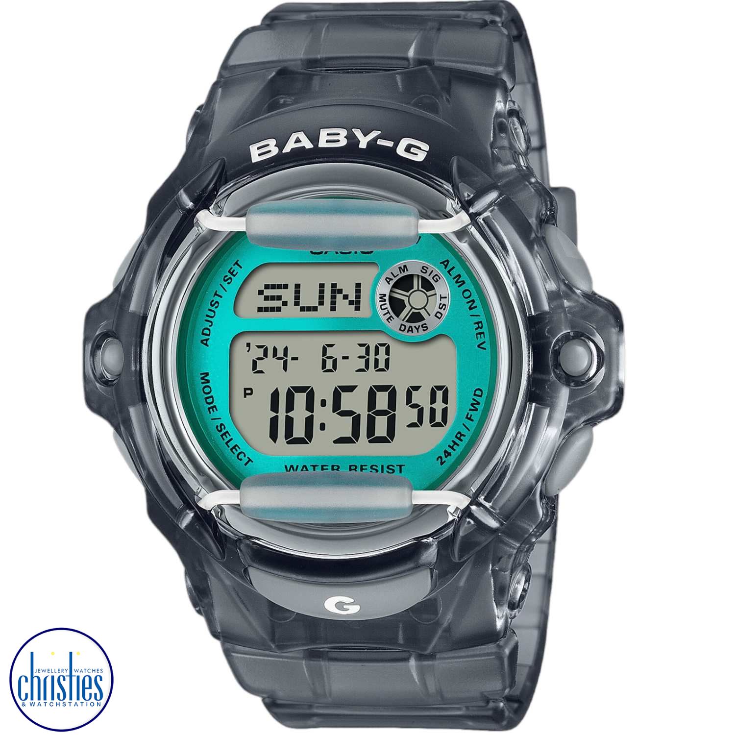 Christies Jewellery - BG169U-8B Casio Baby-G Grey Watches Auckland NZ BG169U-8B Casio Baby-G Grey BG-169U-4B Watches Auckland