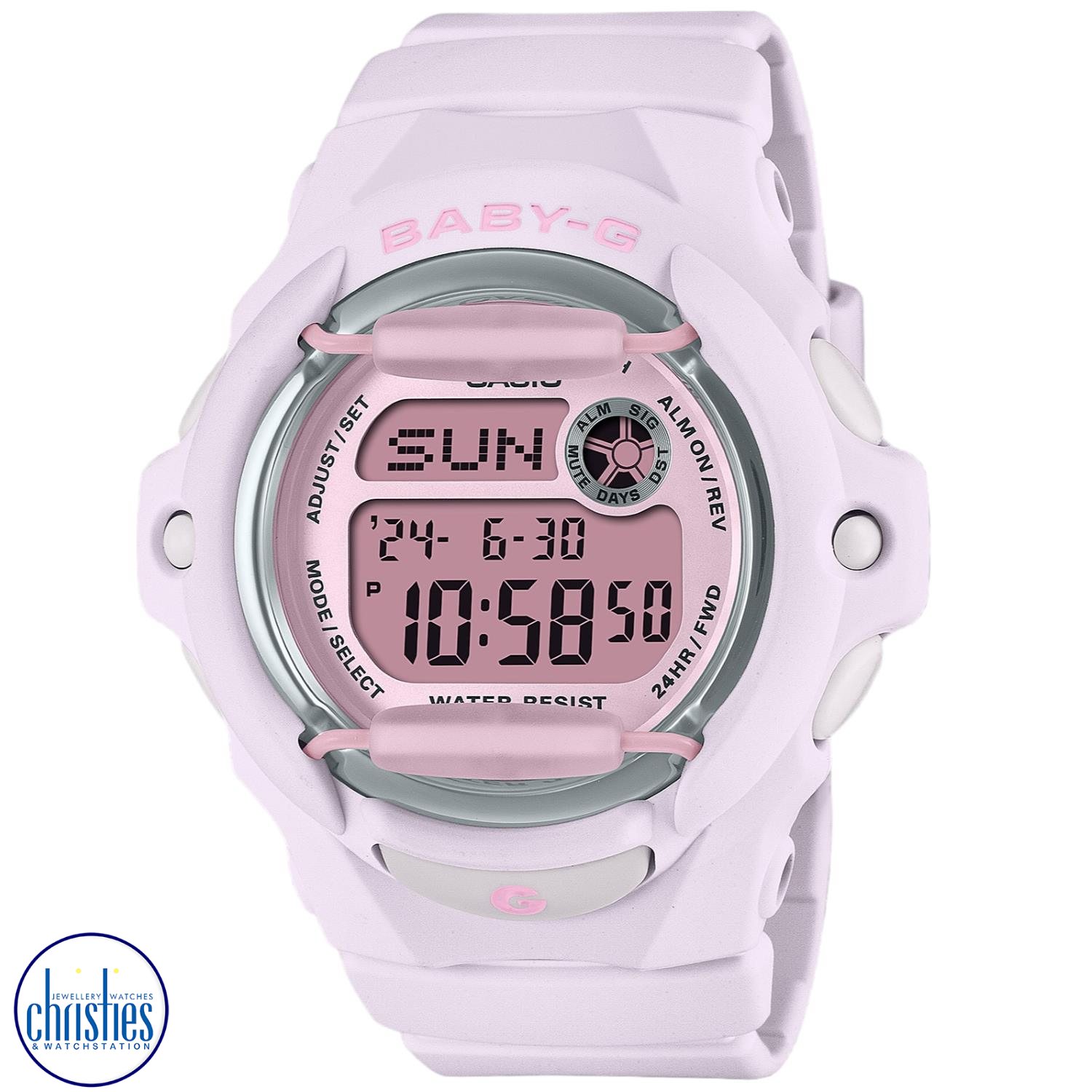 Christies Jewellery - BG169U-4B Casio Baby-G Pastel Pink Watches Auckland NZ BG169U-4B Casio Baby-G Pastel Pink BG-169U-3D Watches Auckland
