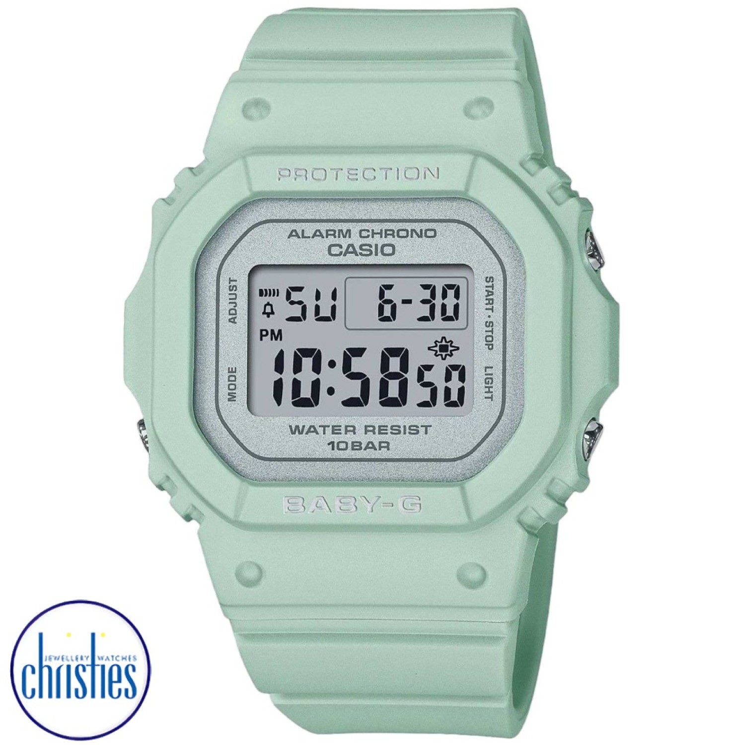Christies Jewellery - BGD565SC-3D Casio Baby-G Spring Colours BGD565SC-3D Casio Baby-G Spring Colours. With petals of springtime hues,Comes the Baby-G watch anew,Compact and sleek, it's made for you,To accompany your every move.