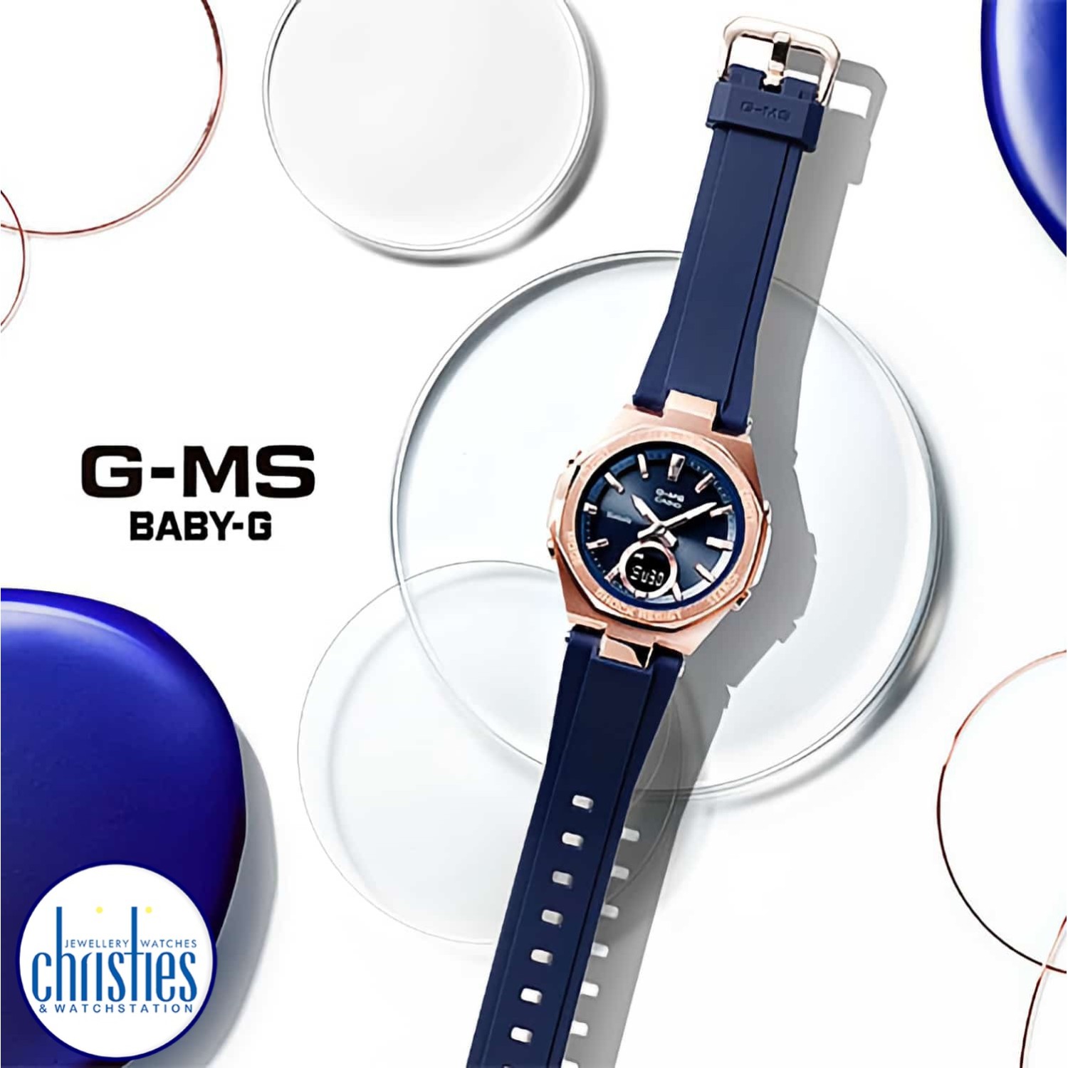 MSGB100G-2A BABY-G G-MS Bluetooth Watch MSG-B100G-2A Afterpay BABYGNZ MSGB100G-2A BABY-G G-MS Bluetooth Watch. Have it both ways! The practical luxury and G-SHOCK strength of the G-MS metal design meets the intuitive connectivity of the MSG-B100 line for even more convenience and smartphone-enhanced functionality. Just pair