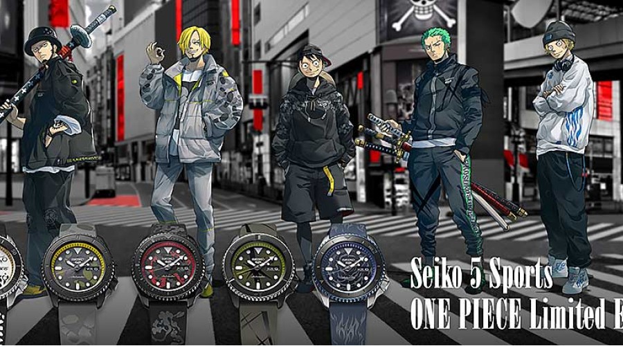 Seiko 5 Sports ONE PIECE Limited Edition Collection Seiko 5 Sports ONE PIECE Limited Edition Collection