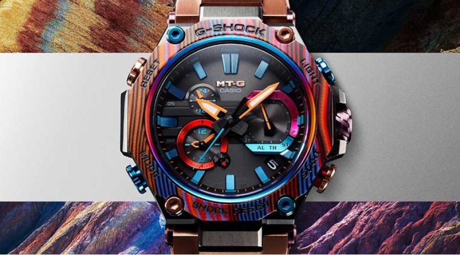 MTG-B2000XMG-1A Multicolour Bezel G-Shock