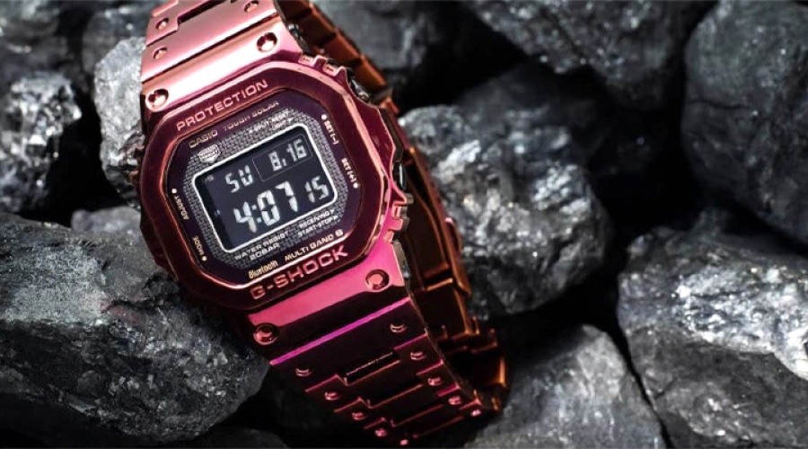 New Model G-Shock GMW-B5000RD-4 Watch