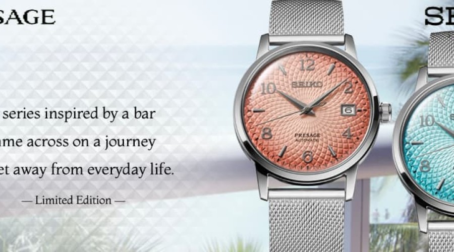 NEW Seiko Presage Cocktail Time Limited Edition Models NEW Seiko Presage Cocktail Time Limited Edition Models