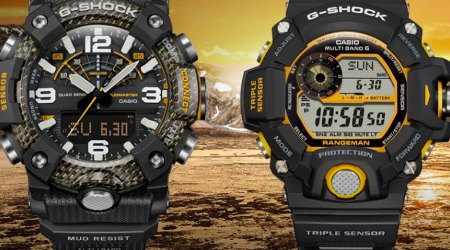 G-Shock MASTER OF G - LAND - Yellow Series