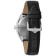 96B414 Bulova Classic Jet Star Grey Dial Black Leather Strap Watch by Bulova Watches