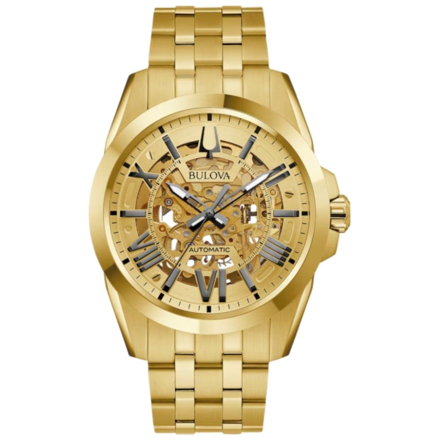 97A162 Bulova Sutton Classic Automatic Watch – Bulova Watches NZ and Auckland - Free Delivery - Afterpay, Laybuy and Zip the easy way to pay - NZ Watches 97A162 Bulova Sutton Classic Automatic Watch by Bulova Watches