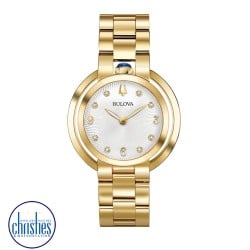 97P125 Bulova Women's Rubaiyat Diamond Watch