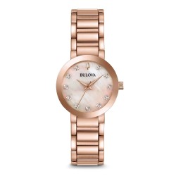 97P132 Bulova Womens Futuro Diamond Watch