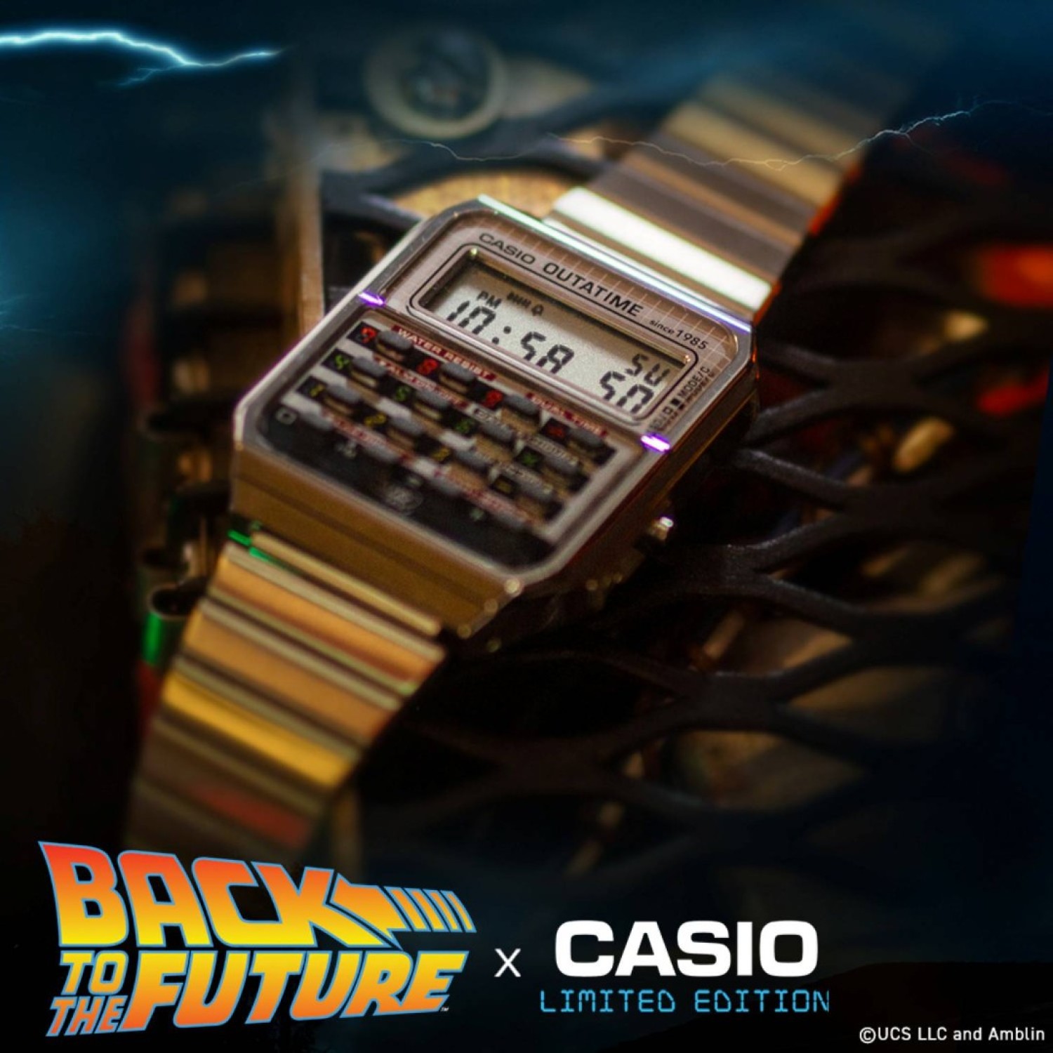 Casio CA500WEBF-1A Vintage Calculator Watch – Back to the Future Edition | Free NZ Delivery | Afterpay and Zip Available Casio CA500WEBF-1A Vintage Calculator Watch – Back to the Future Limited Edition