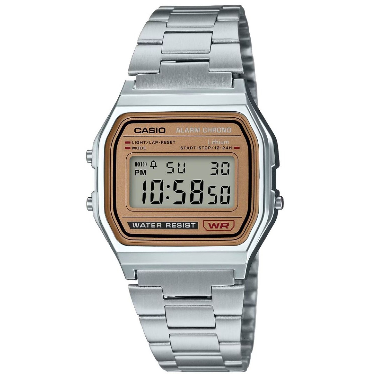 A158WEA-9D Casio Vintage – Casio New Zealand and Auckland - Free Delivery - Afterpay and Zip the easy way to pay - Cheap Casio Watches Auckland A158WEA-9D Casio Vintage by Casio