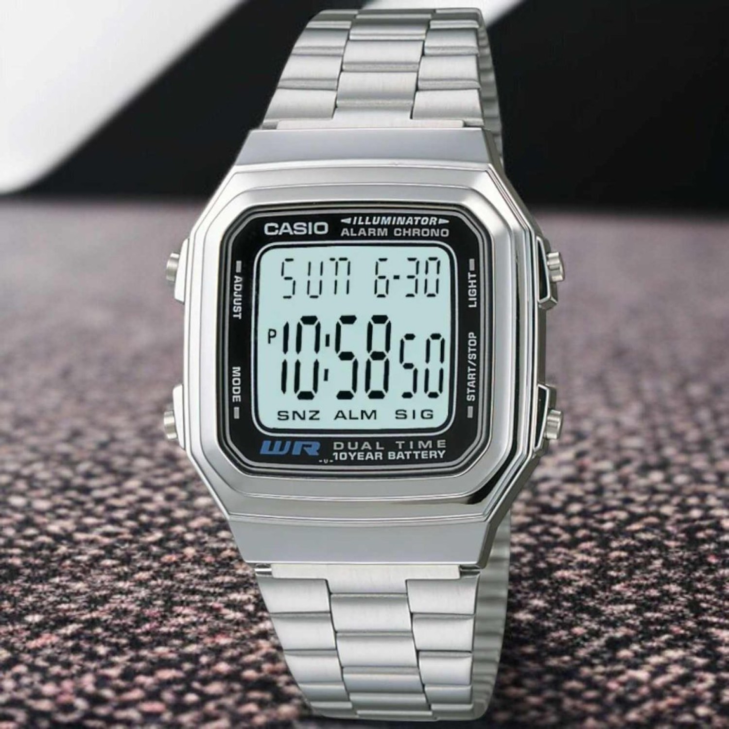 Casio A178WA-1A Casio Standard Watch - Christies Diamond Jeweller New Zealand A178WA-1A Casio. A tried and true style that always remains in fashion. With its daily alarm, hourly time signal and auto calendar, you’ll never need to worry about missing an appointment again. 2 Year Casio Guarantee which is onl @christies.online