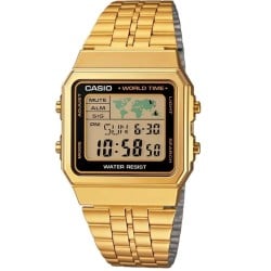 A500WGA-1D CASIO Vintage Digital Gold Watch A500WGA-1D CASIO Vintage Digital Gold Watch