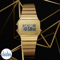 A700WEVG-9A CASIO Vintage Digital Gold Watch