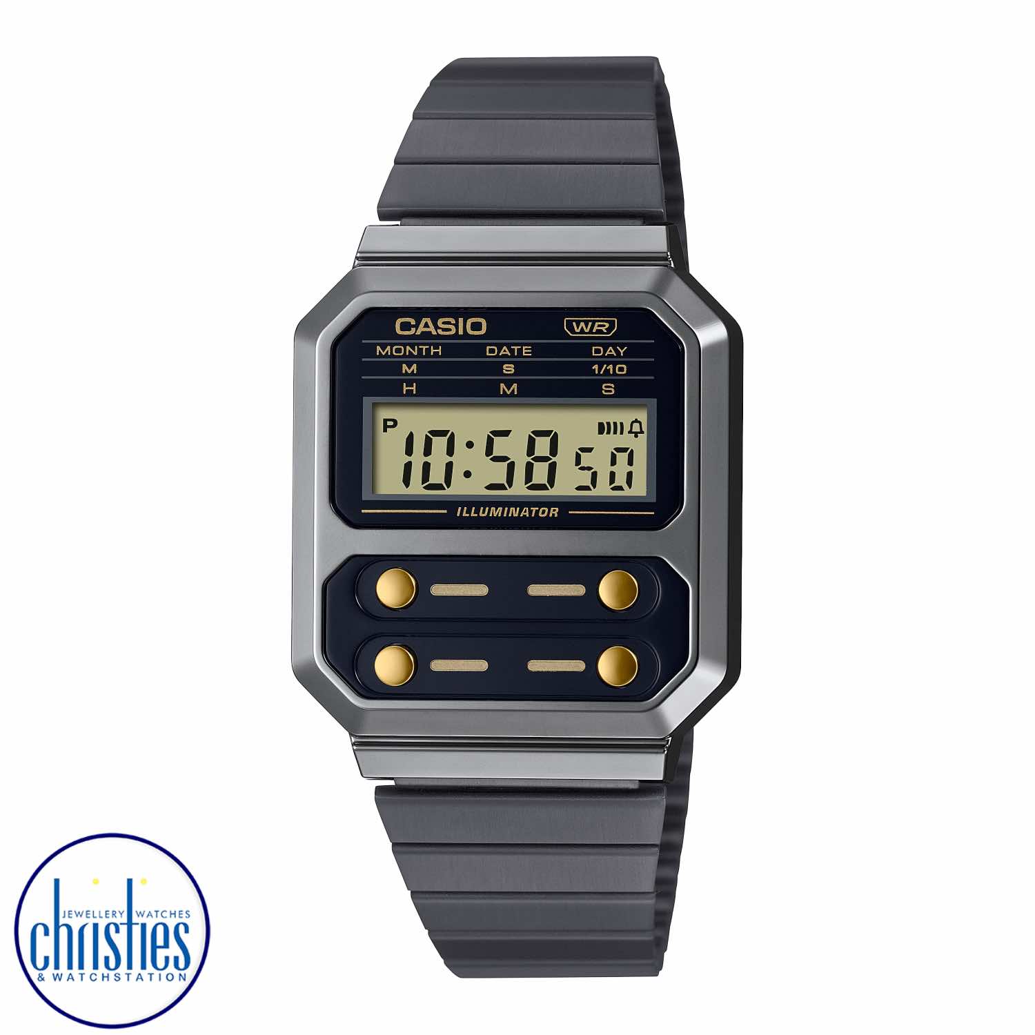 A100WE-1A2 CASIO Vintage Collection Watch men's casio g-shock nz