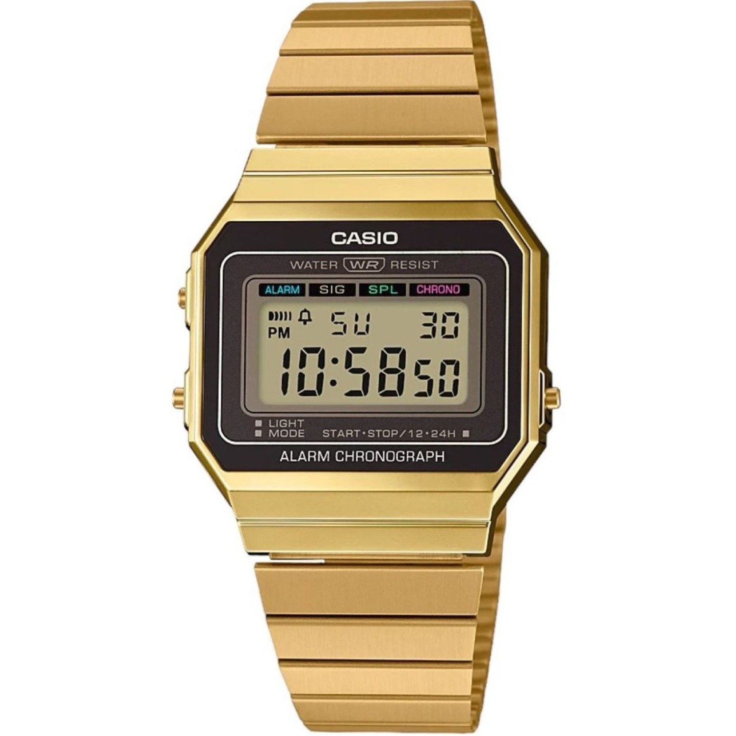 A700WG-9A CASIO Vintage Digital Gold Watch A500WGA-1D Watches NZ