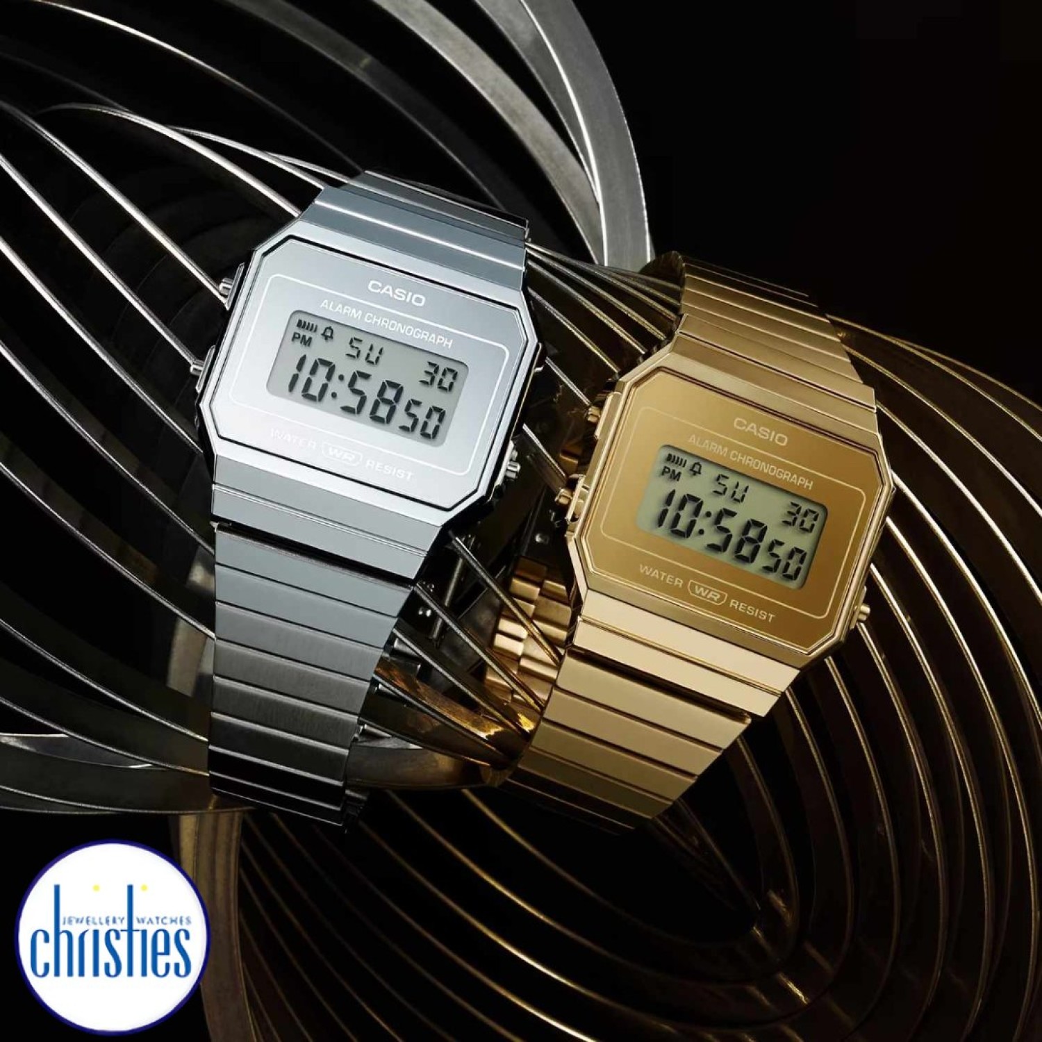 Christies Jewellery - A700WEVG-9A CASIO Vintage Digital Gold Watch Watches Auckland NZ A700WEVG-9A CASIO Vintage Digital Gold Watch A700WEVG-9 Casio New Zealand and Auckland - Free Delivery - Afterpay, Laybuy and Zip the easy way to pay - Cheap Casio Watches Auckland