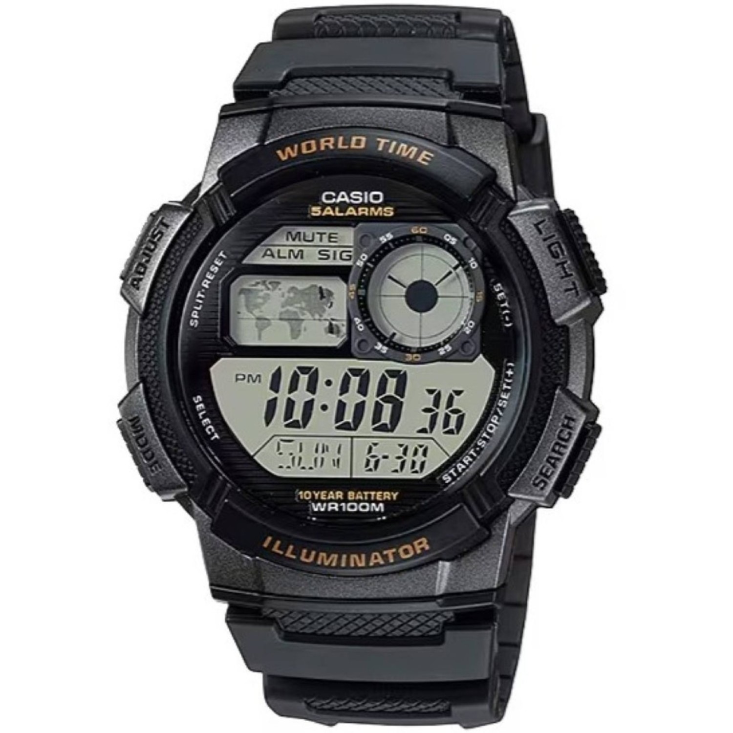 AE1000W-1A Casio Multi Alarm Watch – Casio New Zealand and Auckland - Free Delivery - Afterpay, Laybuy and Zip the easy way to pay - Cheap Casio Watches Auckland AE1000W-1A Casio Multi Alarm Watch by Casio