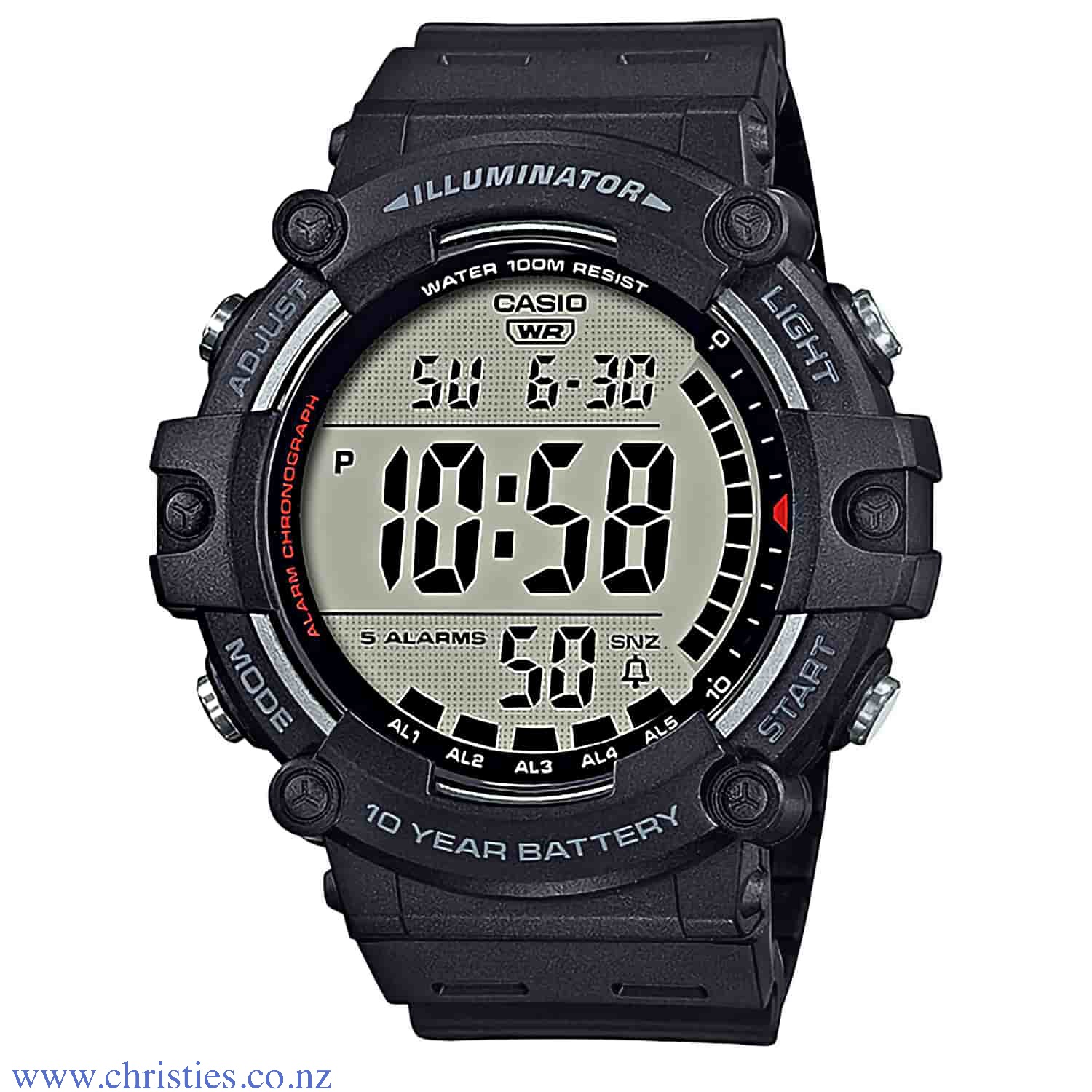 AE1500WH-1AV Casio Digital Watch AE-1500WH-1AV AE1500WH-1AV Casio Digital Watch. LAYBUY - Pay it easy, in 6 weekly payments and have it now. Only pay the price of your purchase, when you pay your instalments on time. A late fee may be applied for missed payments. Create an account in a few easy steps