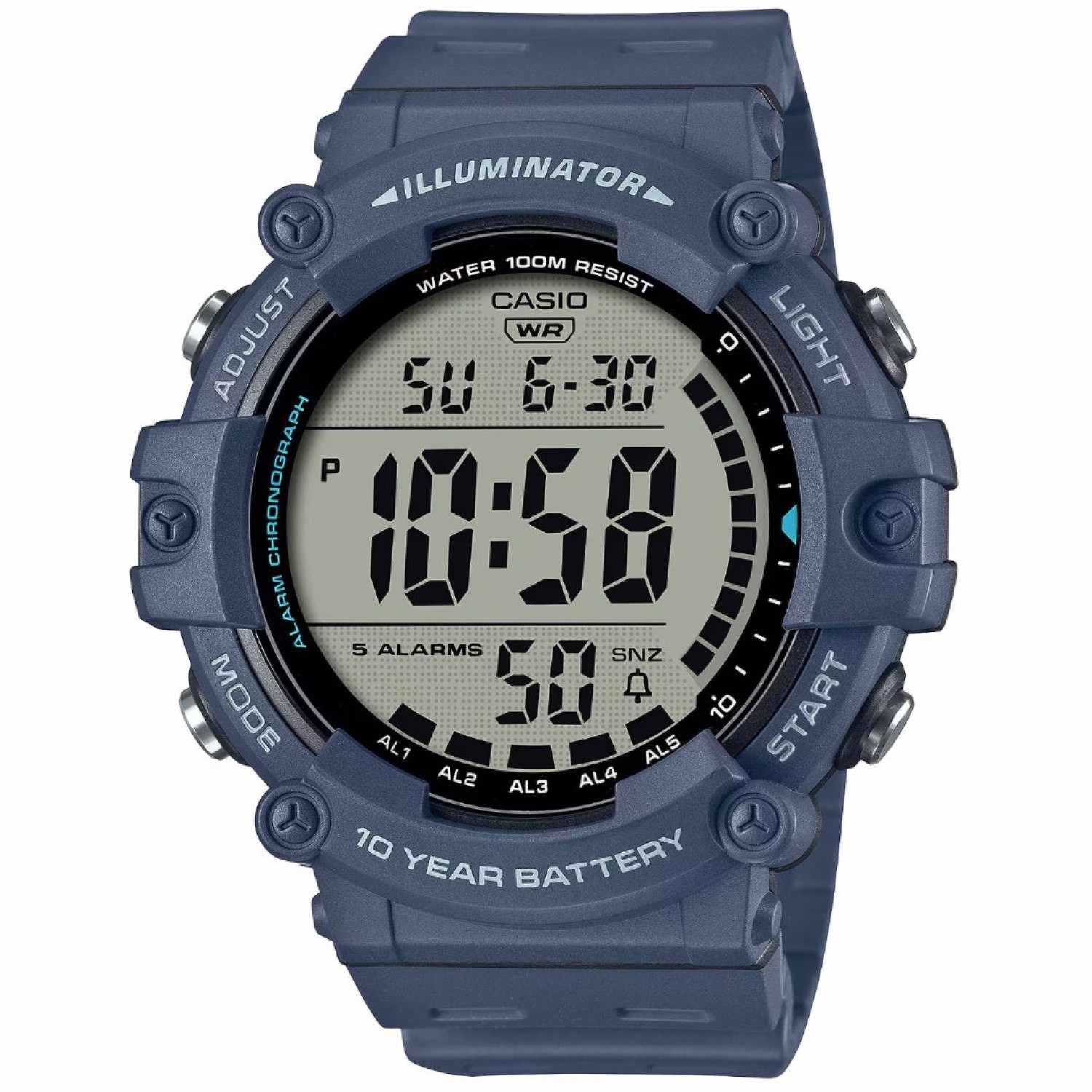 AE1500WH-2A Casio Digital Watch – Casio New Zealand and Auckland - Free Delivery - Afterpay, Laybuy and Zip the easy way to pay - Cheap Casio Watches Auckland AE1500WH-2A Casio Digital Watch by Casio