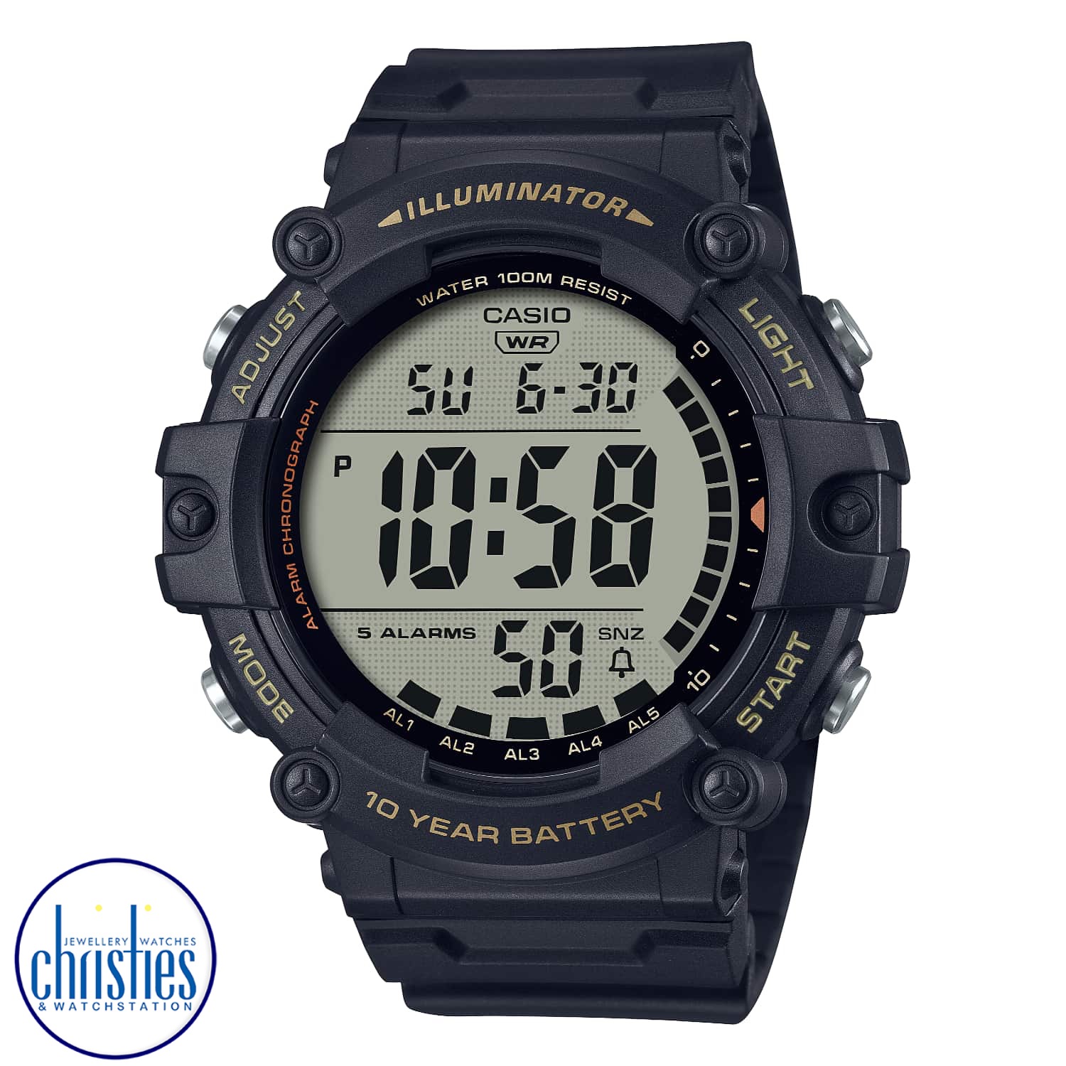AE1500WHX-1A Casio 10 Year Battery Watch cheap casio watches nz
