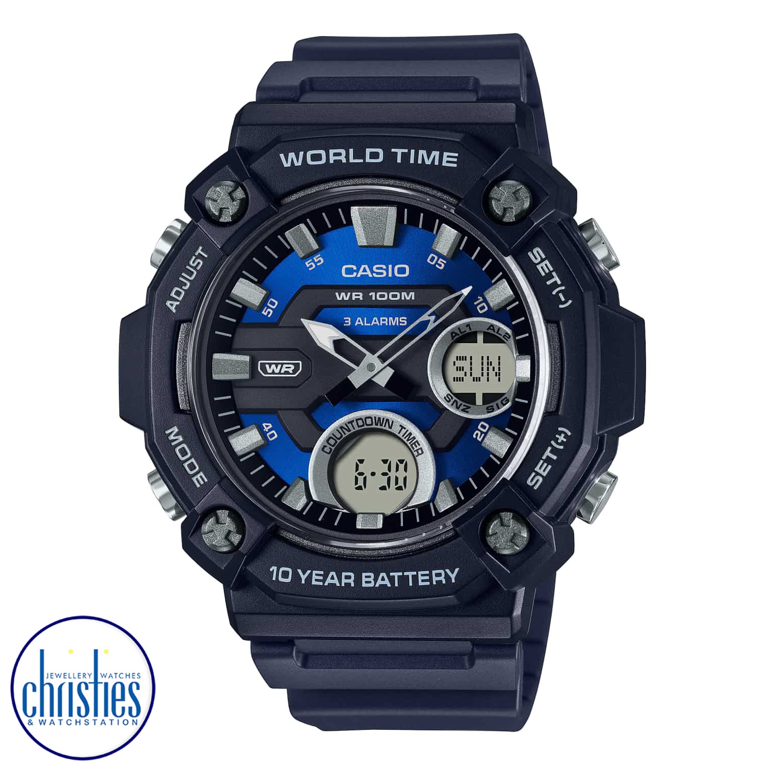 AEQ120W-2A Casio 100 Metre 10 Year Battery Watch cheap casio watches nz