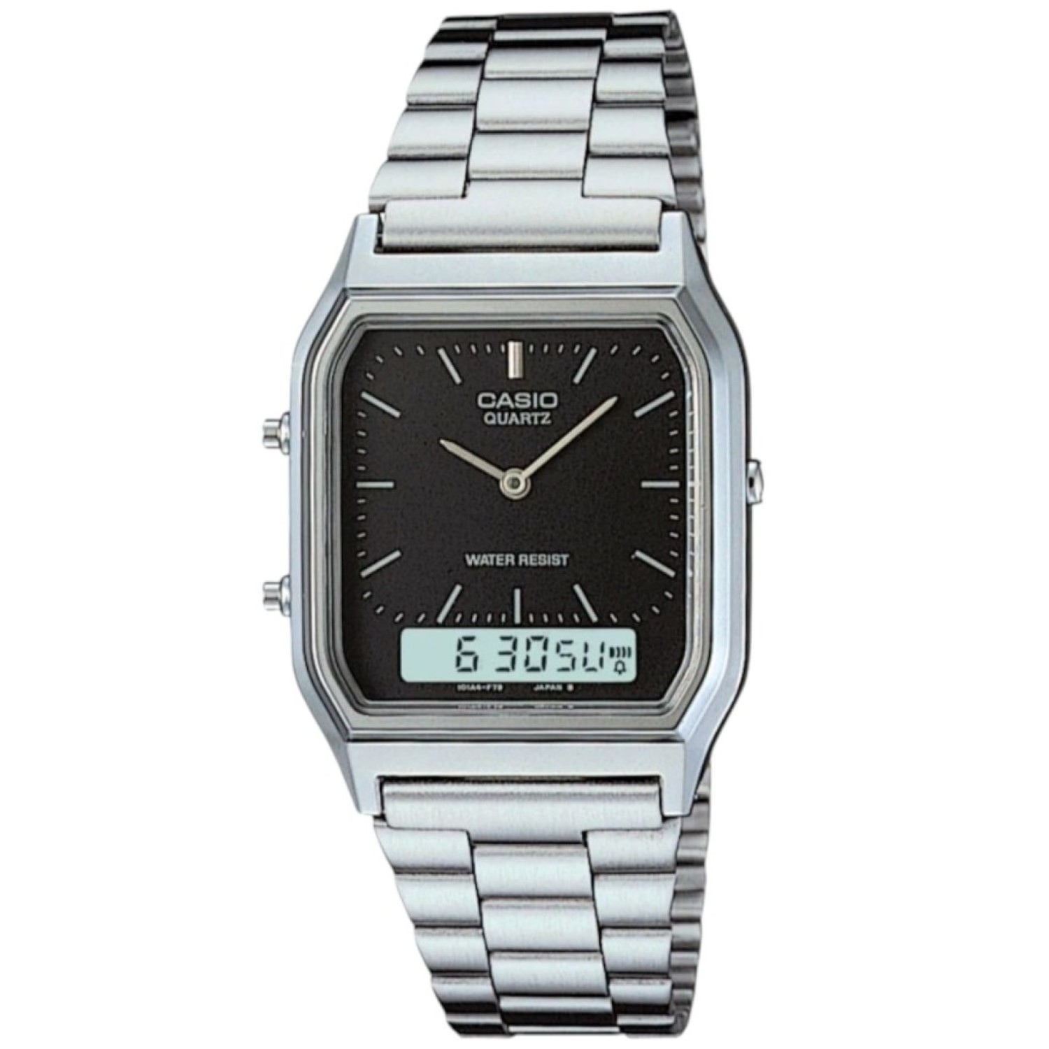 AQ230A-1D Casio Analogue Digital Watch – Casio New Zealand and Auckland AQ230A-1D Casio Analogue Digital Watch by Casio New Zealand and Auckland | Dual Time with black dial watch