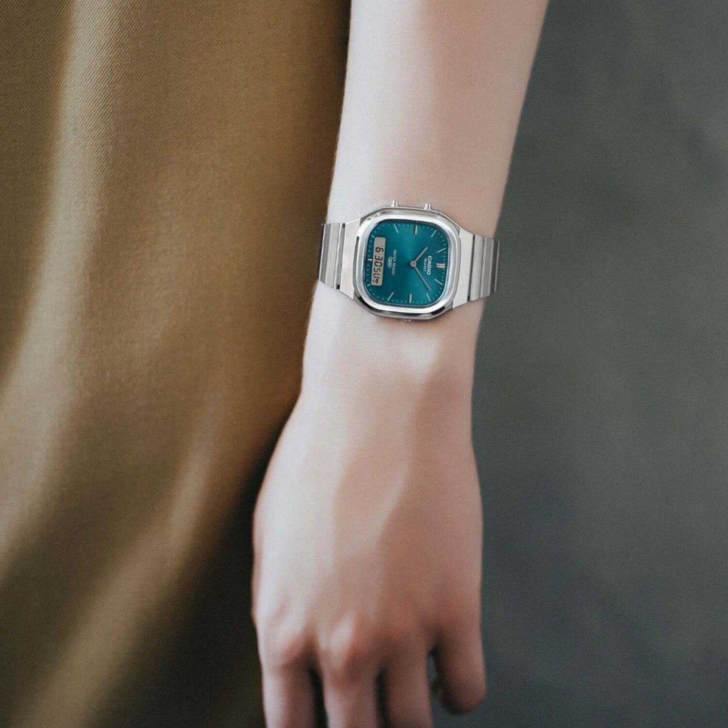 AQ240E-3A Casio Vintage Retro Dual Display Watch – Casio New Zealand and Auckland - Free Delivery - Afterpay and Zip the easy way to pay - Cheap Casio Watches Auckland AQ240E-3A Casio Vintage Retro Dual Display Watch by Casio