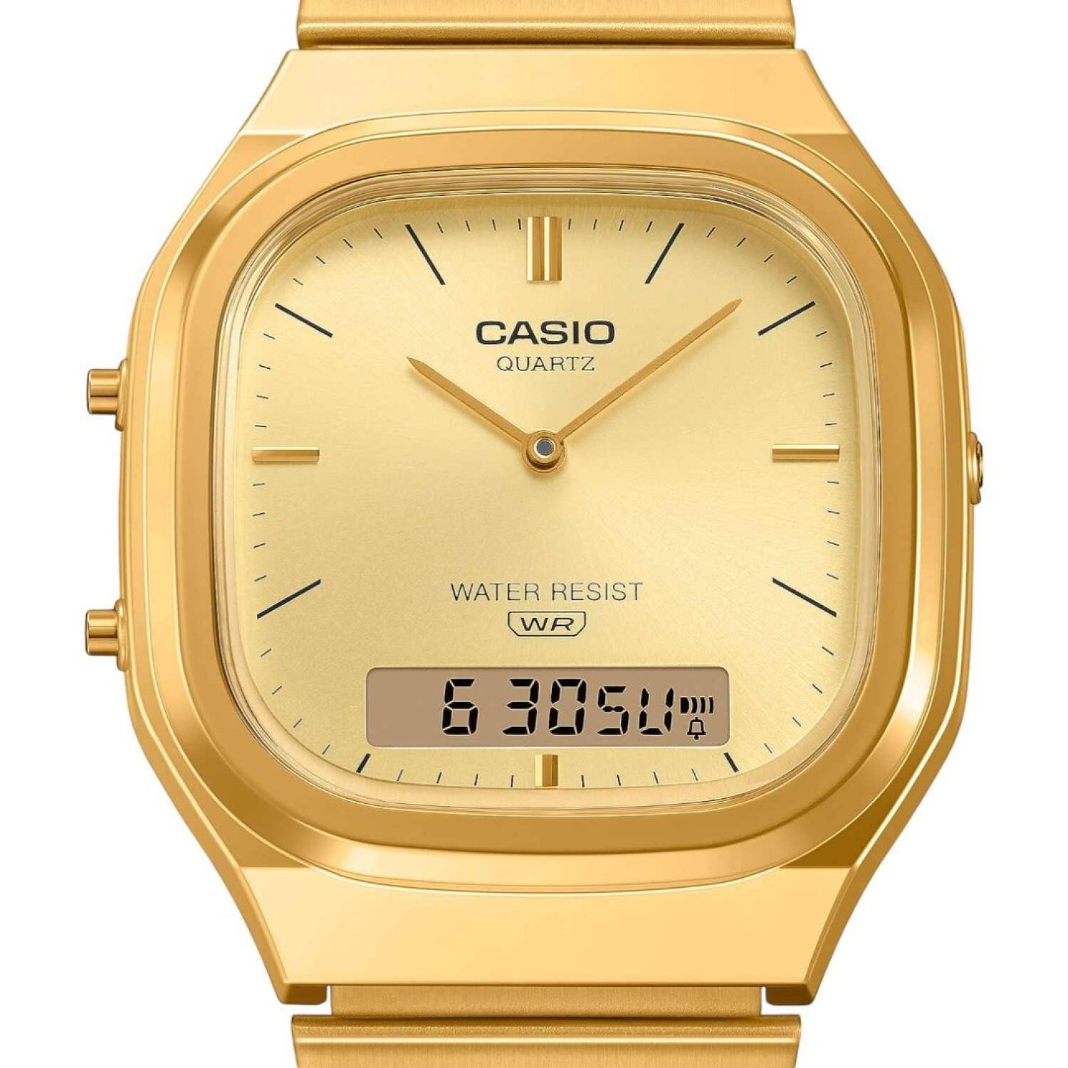 AQ240EG-9A Casio Vintage Retro Dual Display Watch - Gold Tone – Casio New Zealand and Auckland - Free Delivery - Afterpay and Zip the easy way to pay - Cheap Casio Watches Auckland AQ240EG-9A Casio Vintage Retro Dual Display Watch - Gold Tone by Casio