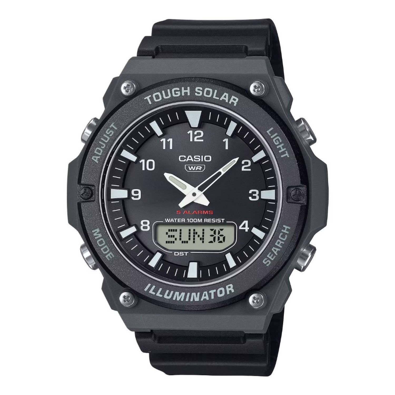 AQS820W-1A Casio Solar Digital Watch – Casio New Zealand and Auckland - Free Delivery - Afterpay, Laybuy and Zip the easy way to pay - Cheap Casio Watches Auckland AQS820W-1A Casio Solar Digital Watch by Casio