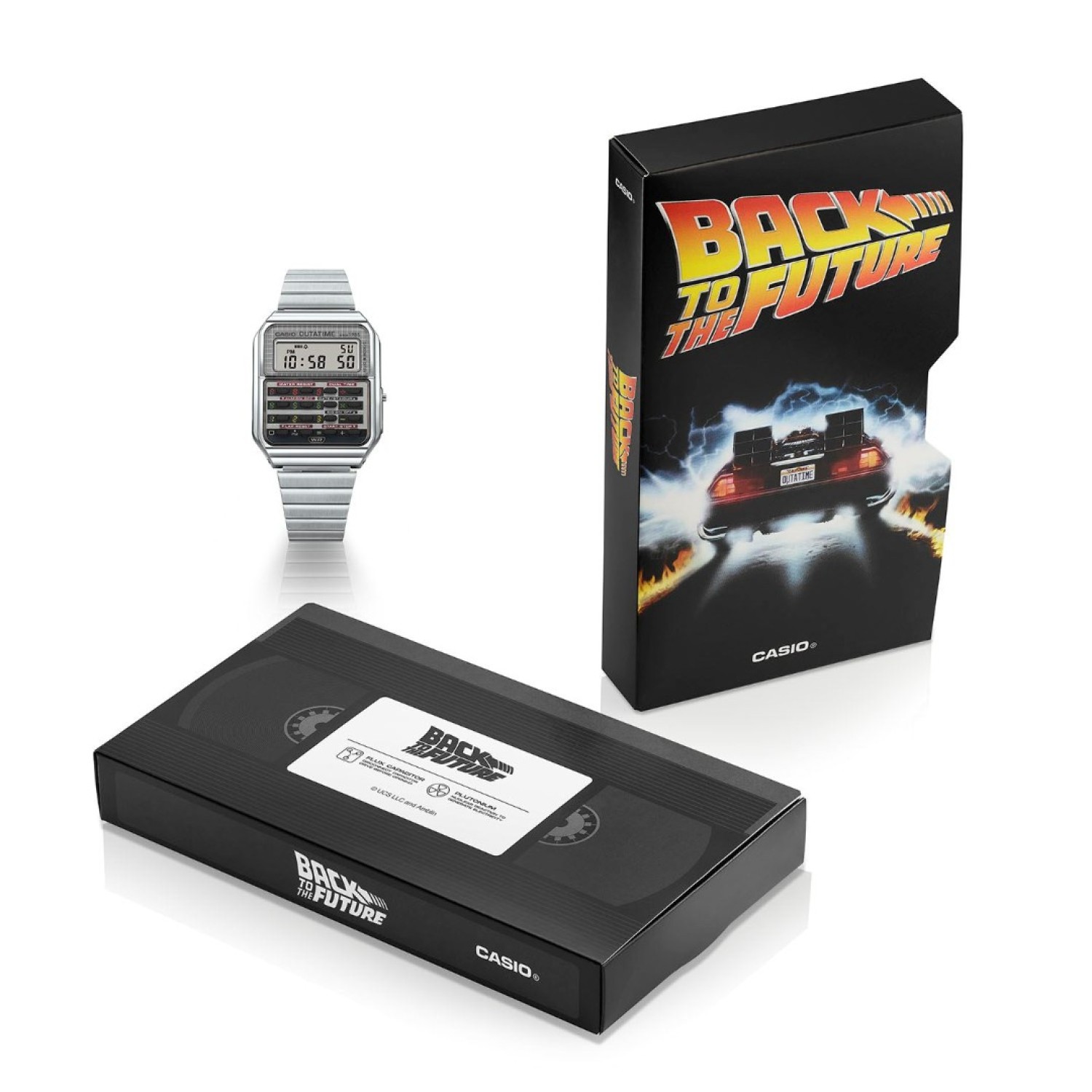 Casio CA500WEBF-1A Vintage Calculator Watch – Back to the Future Edition | Free NZ Delivery | Afterpay and Zip Available Casio CA500WEBF-1A Vintage Calculator Watch – Back to the Future Limited Edition