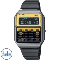 CA500WEGG-9B Casio Vintage Calculator Watch